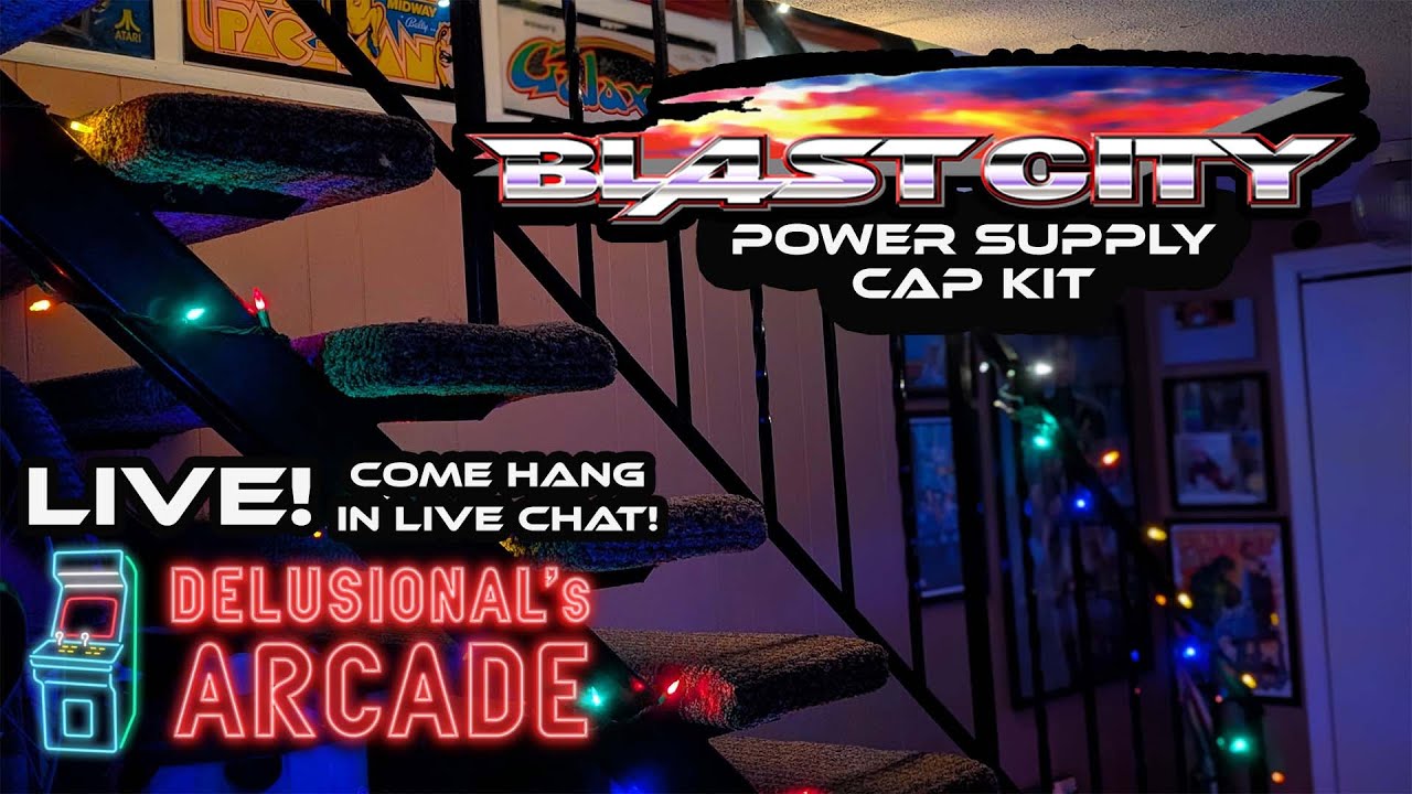 [Blast City Power Supply Cap Kit] Tech Hangout with Del