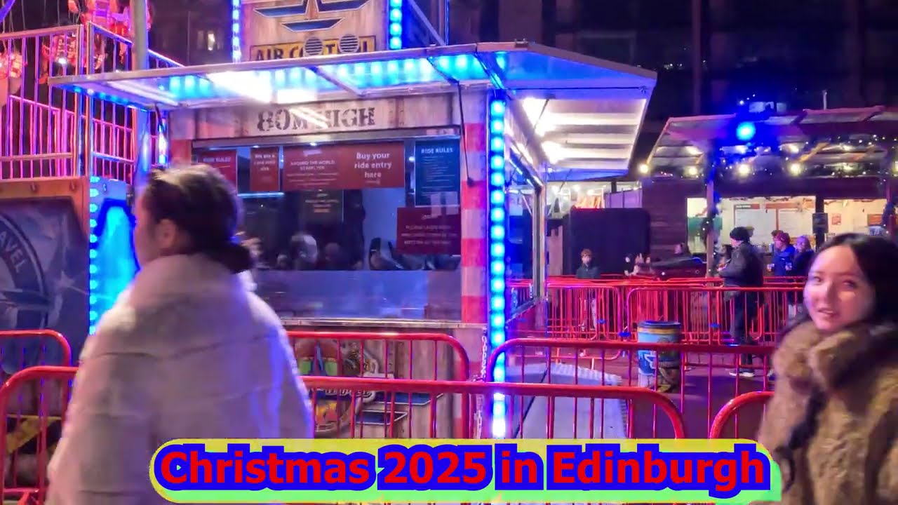 Christmas 2025 in Edinburgh