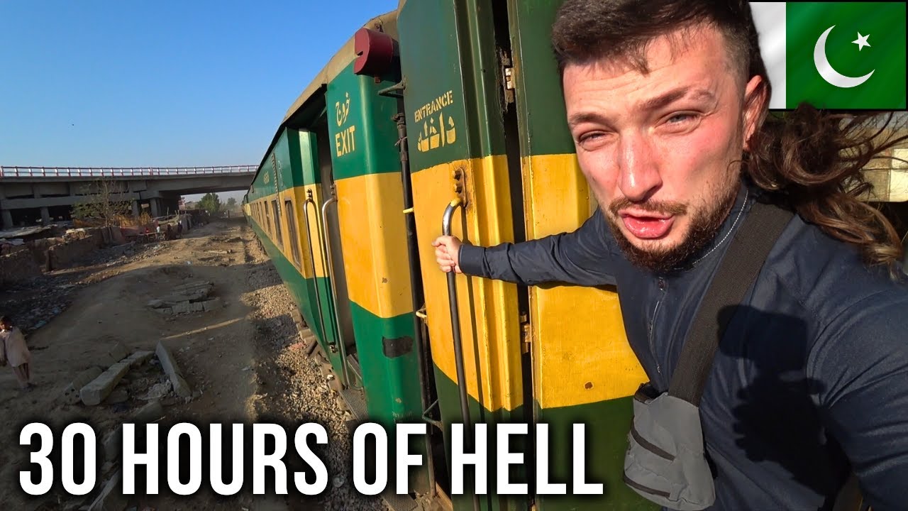 We Took Pakistans LONGEST Train Journey 🇵🇰
