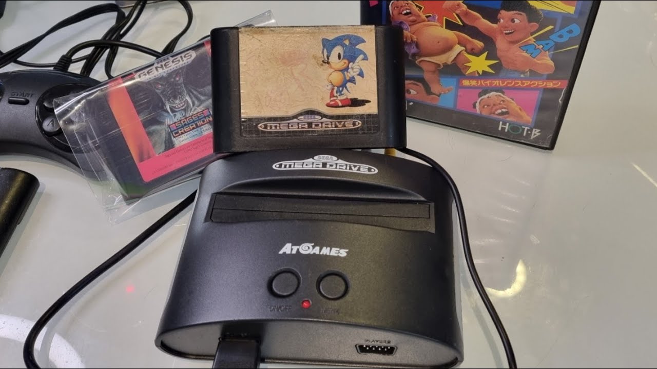 #Sega #Megadrive #AtGames will it play #Genesis and #Japanese #RetroGames? Cart Testing.