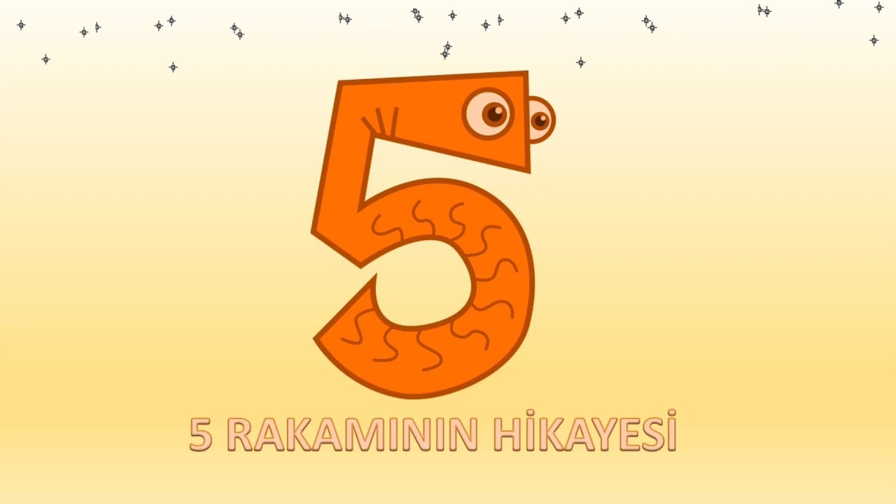 5 Rakamının Hikayesi- 5 rakamini öğrenirken 1,2,3,4 rakamlarini tekrar edelim