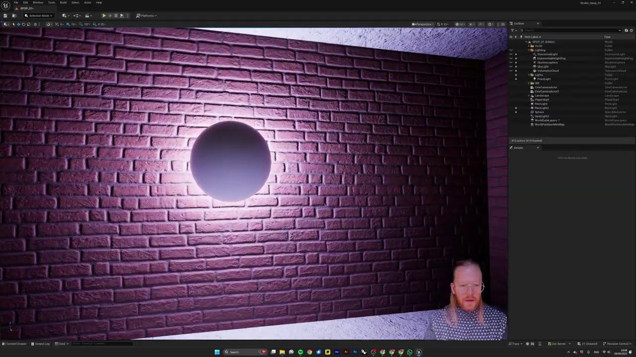 11 - Software Tutorial / Unreal Engine - Lighting Interior