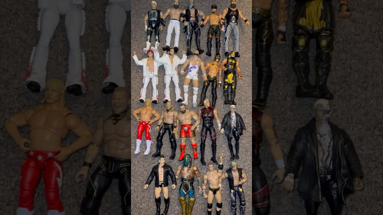 AEW Wrestling Action Figure Unboxing AEW Toys #wrestlingfigures #aew #aewfigures