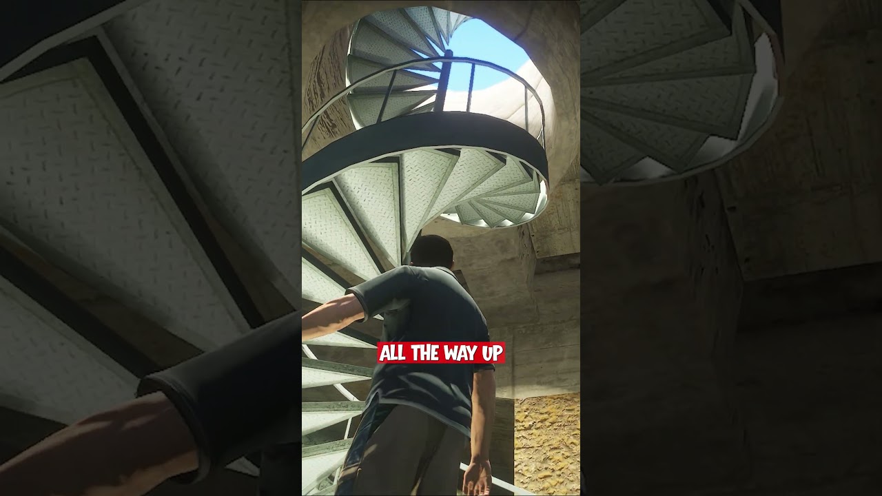 Эта лестница в GTA 5 буквально ведёт НИКУДА #gta5