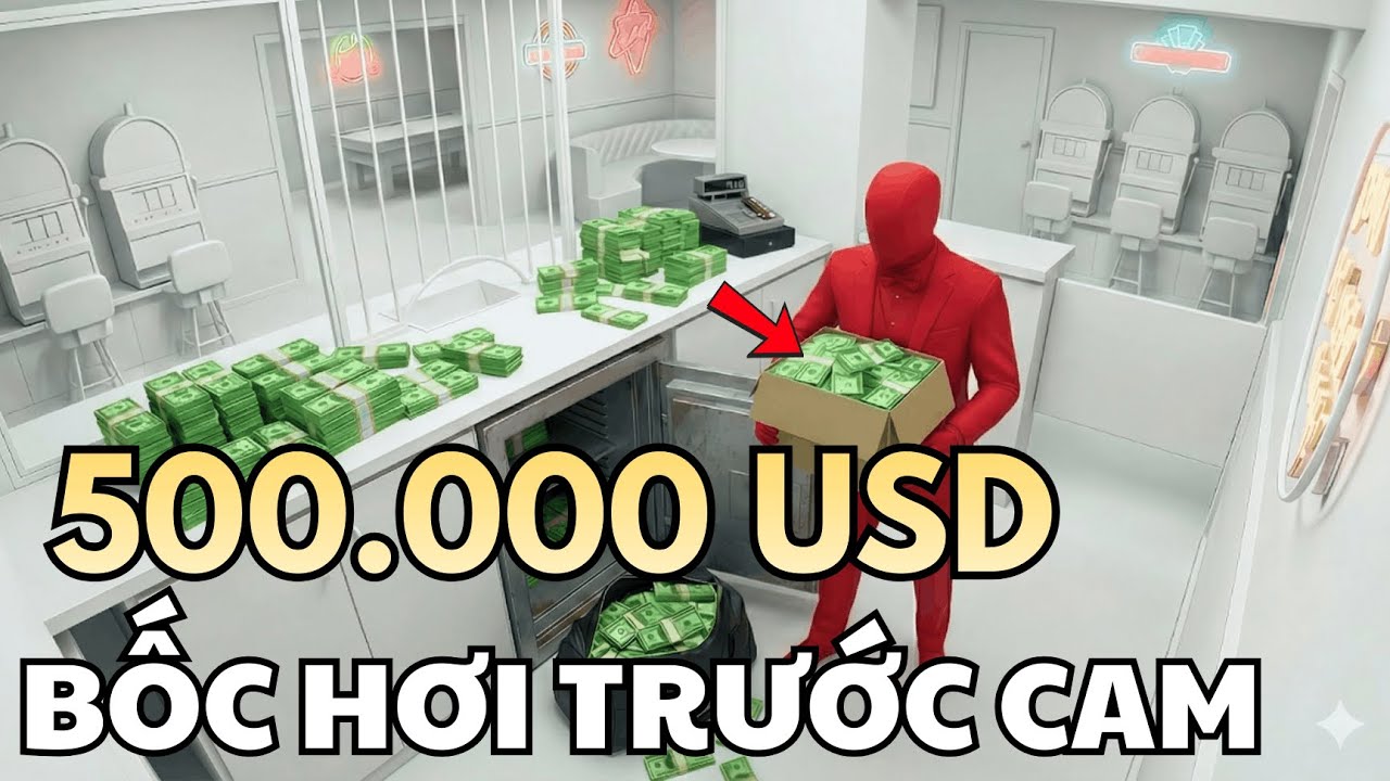 Vụ Trộm Sòng Bạc Chấn Động Kẻ Tàng Hình Cuỗm Nửa Triệu Đô Ngay Trước Mũi ... Mà Không Ai Hay Biết