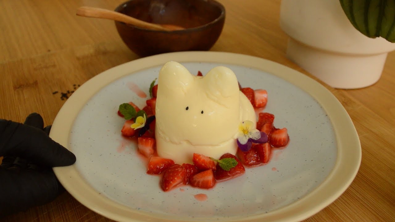 Jiggly cat yummy dessert recipe easy to make at home