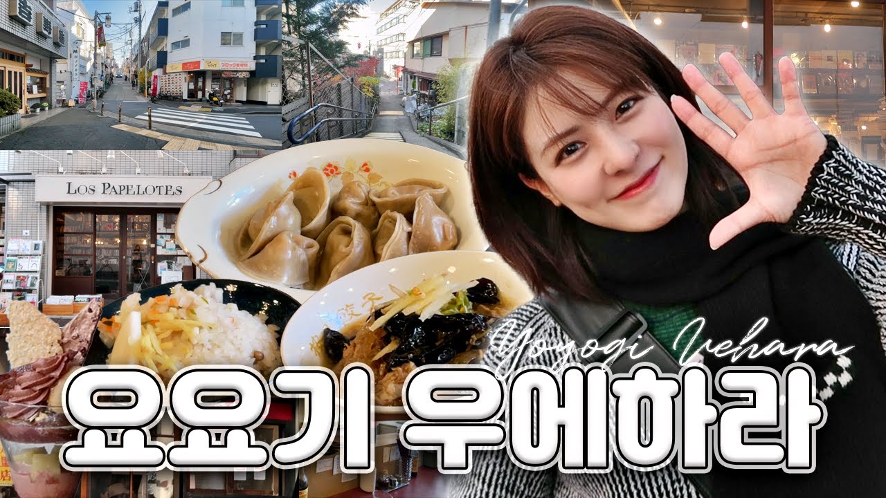[SUB] 일본 현지인 핫플📍 요요기 우에하라 | 안다교자, Minimal, 하치만구 신사