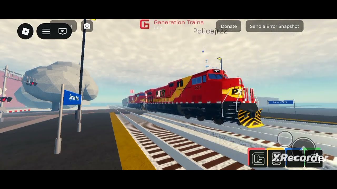 Railfanning In generation trains 