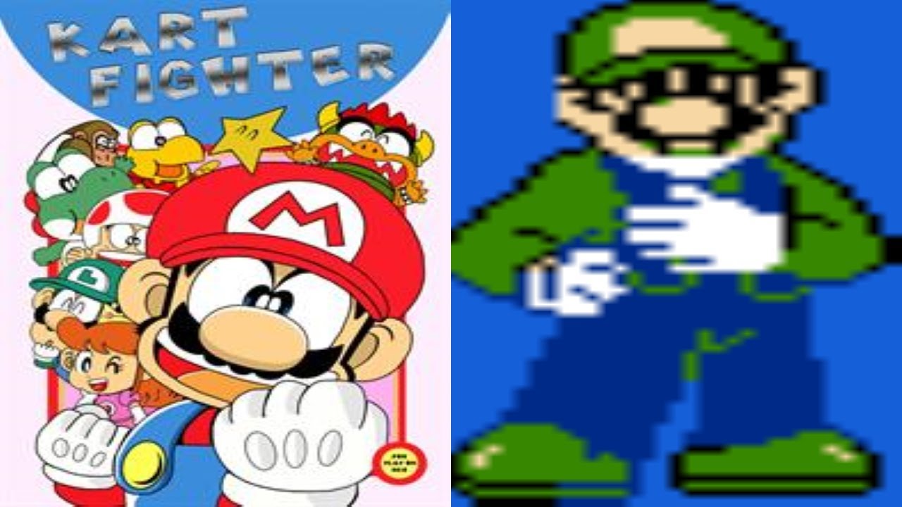 Kart Fighter - Luigi - Nes Playthrough