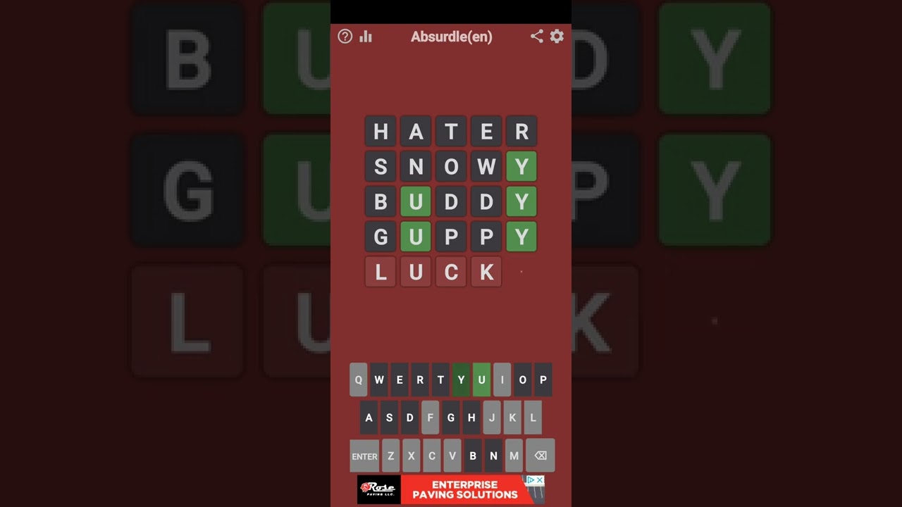 ABSURDLE | How To Play This Challenging Word Game