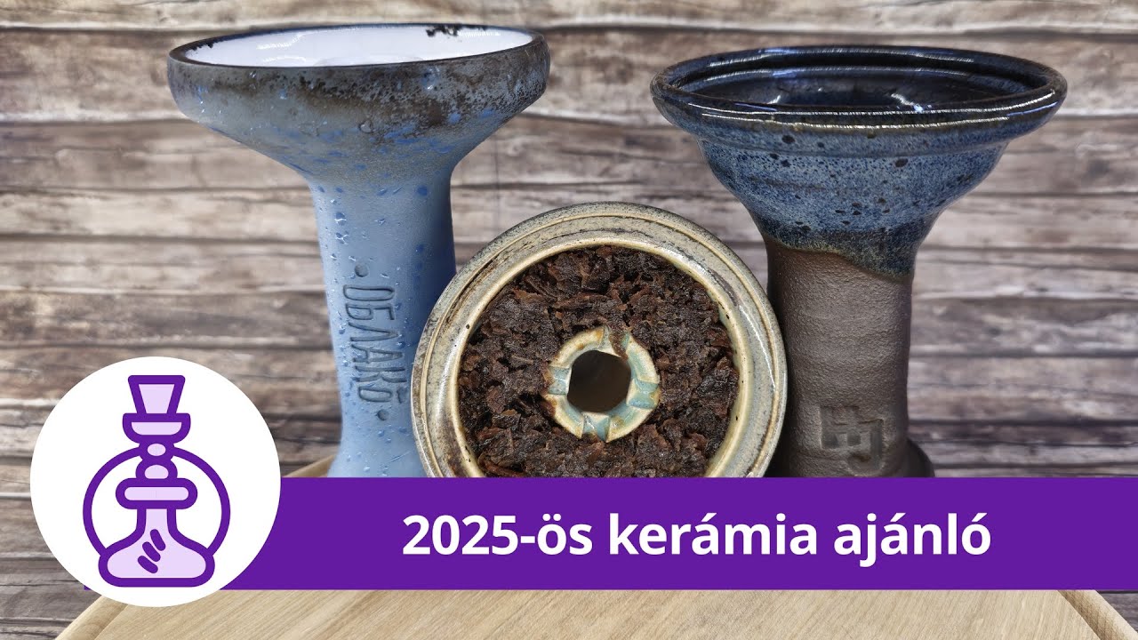 Vízipipa kerámia, dohánytölcsér ajánlo 2025-re