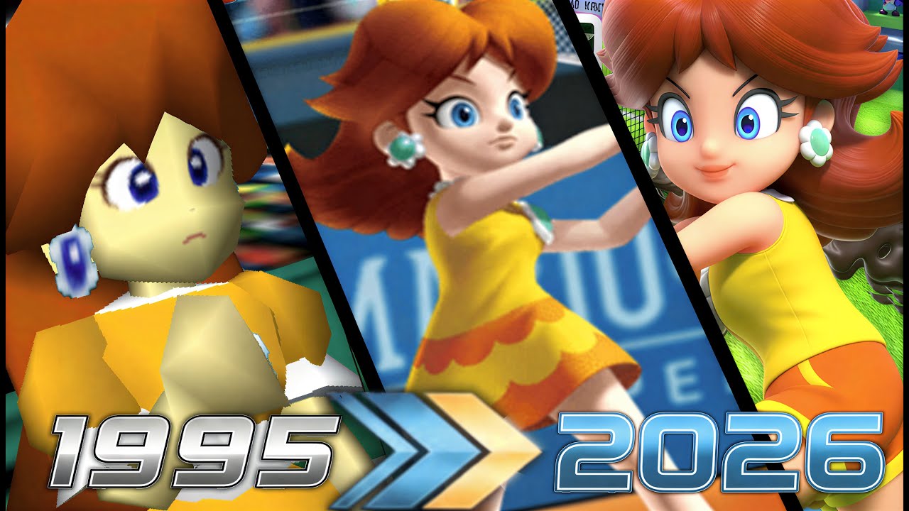 Evolution of Mario Tennis Games (1995-2026) | Let's Play all games up to Mario Tennis Fever