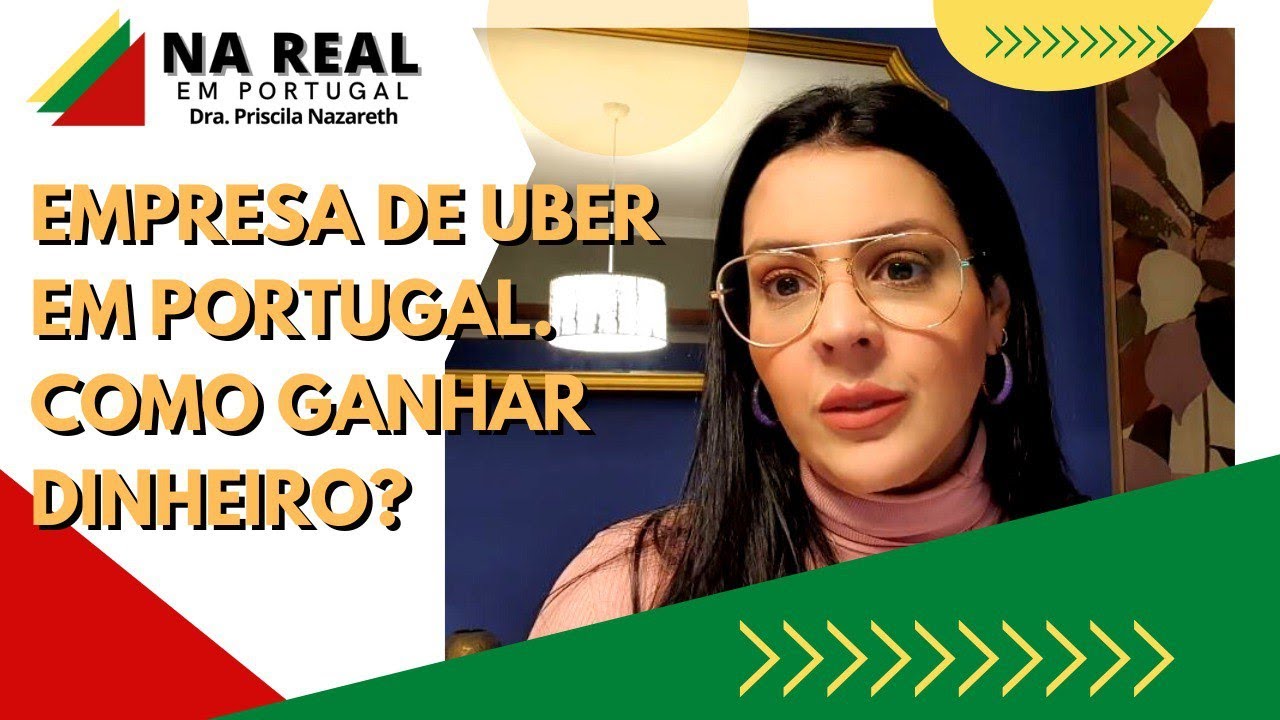 Empresa de Uber em Portugal. Aprenda como ganhar dinheiro!