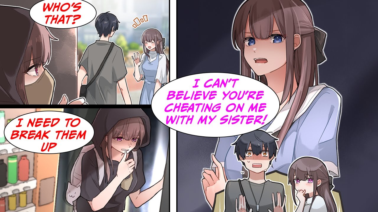 [Manga Dub] My girlfriend's twin sister tries to trick me into breaking up with her sister [RomCom]