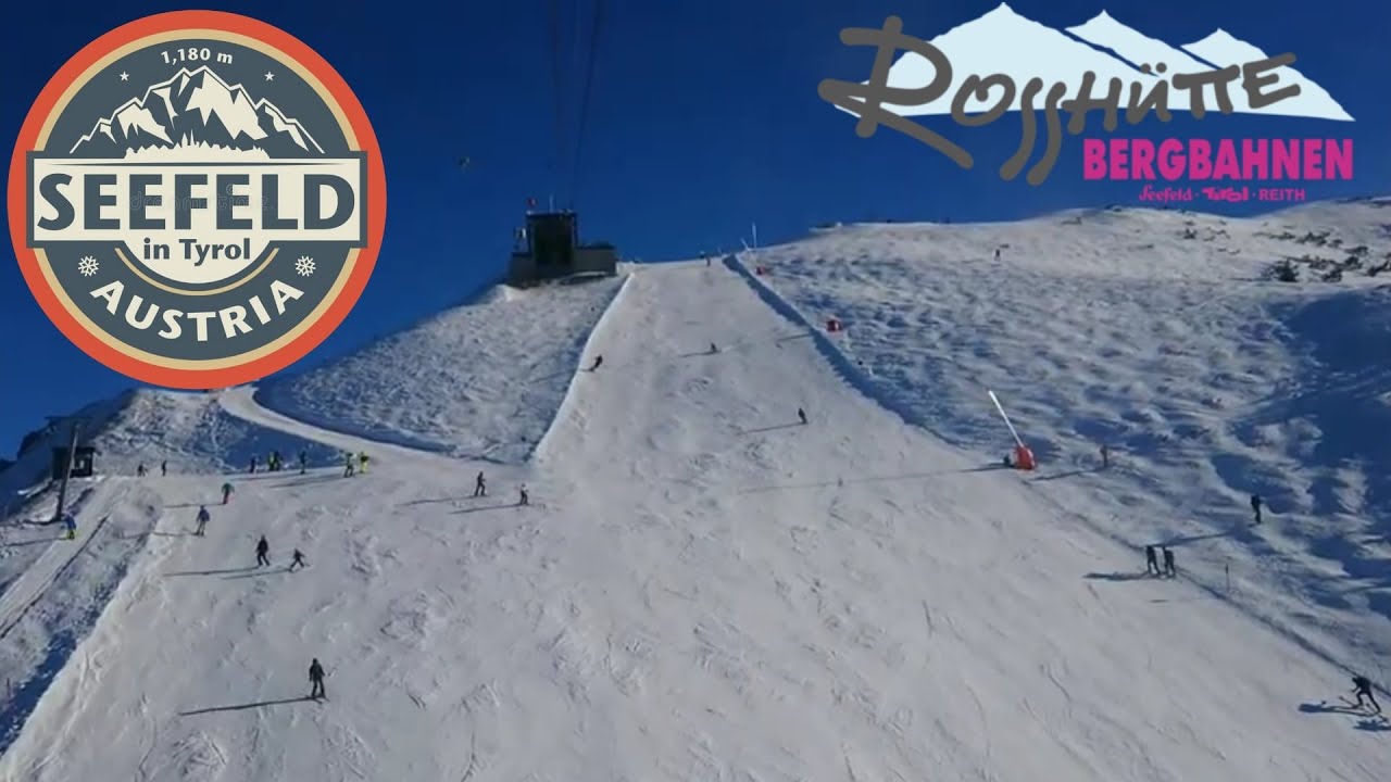 Seefeld ski resort - Rosshütte - Cable car - Tirol - Austria