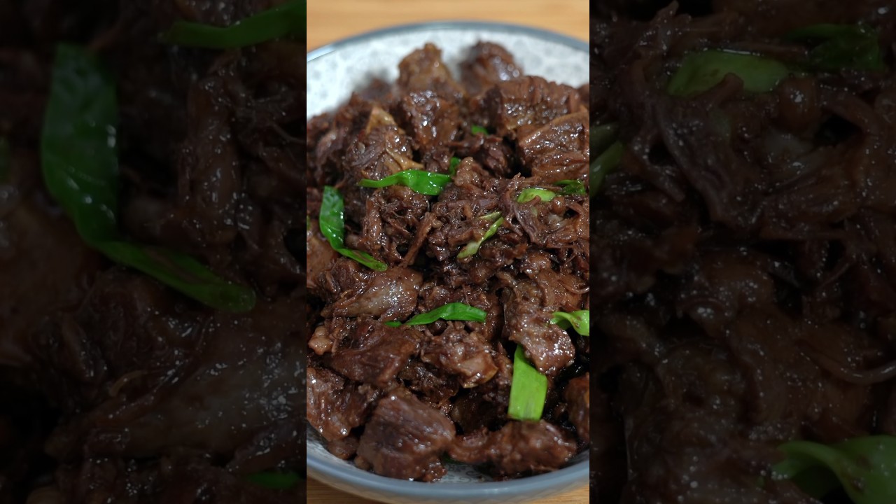 Simple and delicious Braised Beef!#flolum #simplefoodsimplefaith #braisedbeef