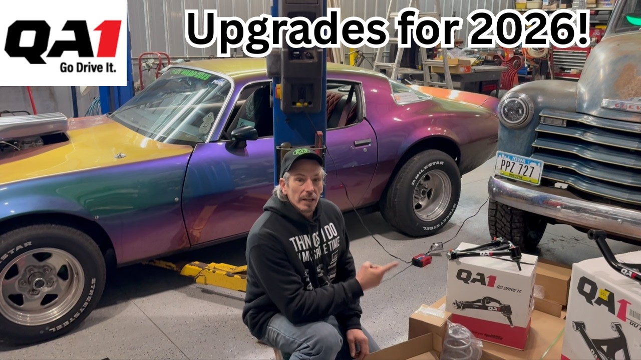 Getting my Firebird ready for 2026 with a QA1 Upgrade!