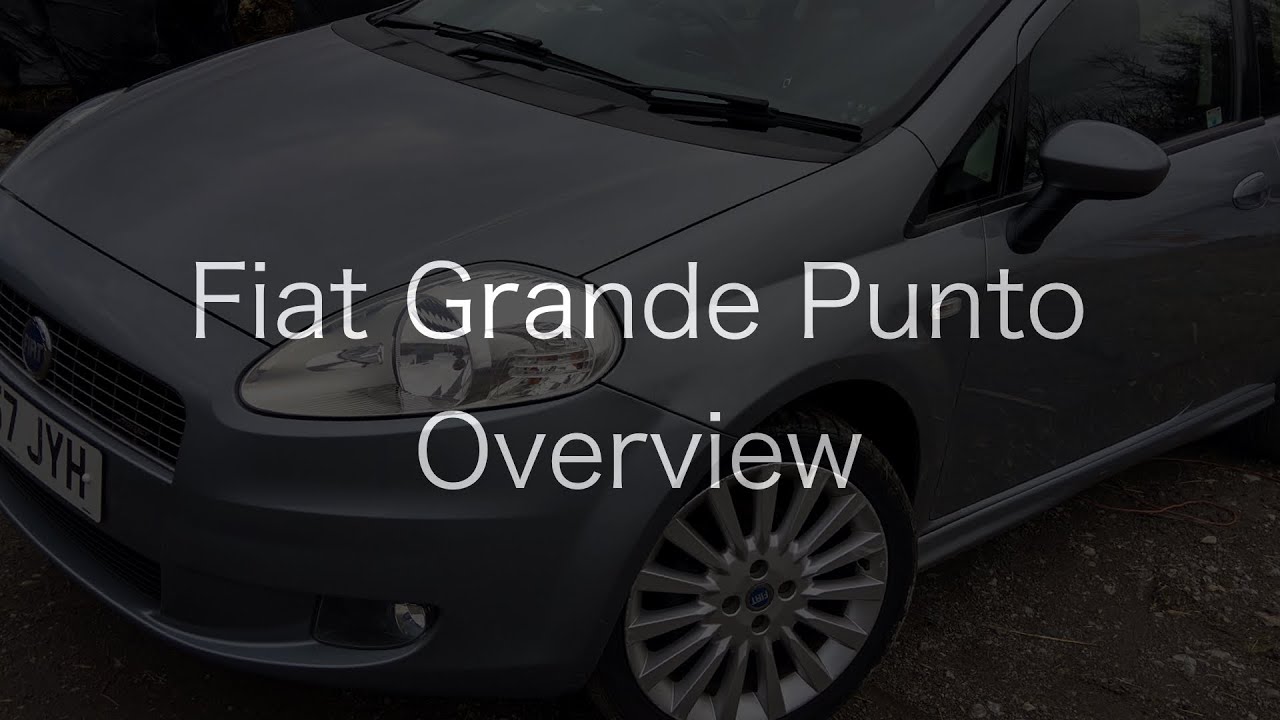 My New Car! - Fiat Grande Punto Sporting Overview