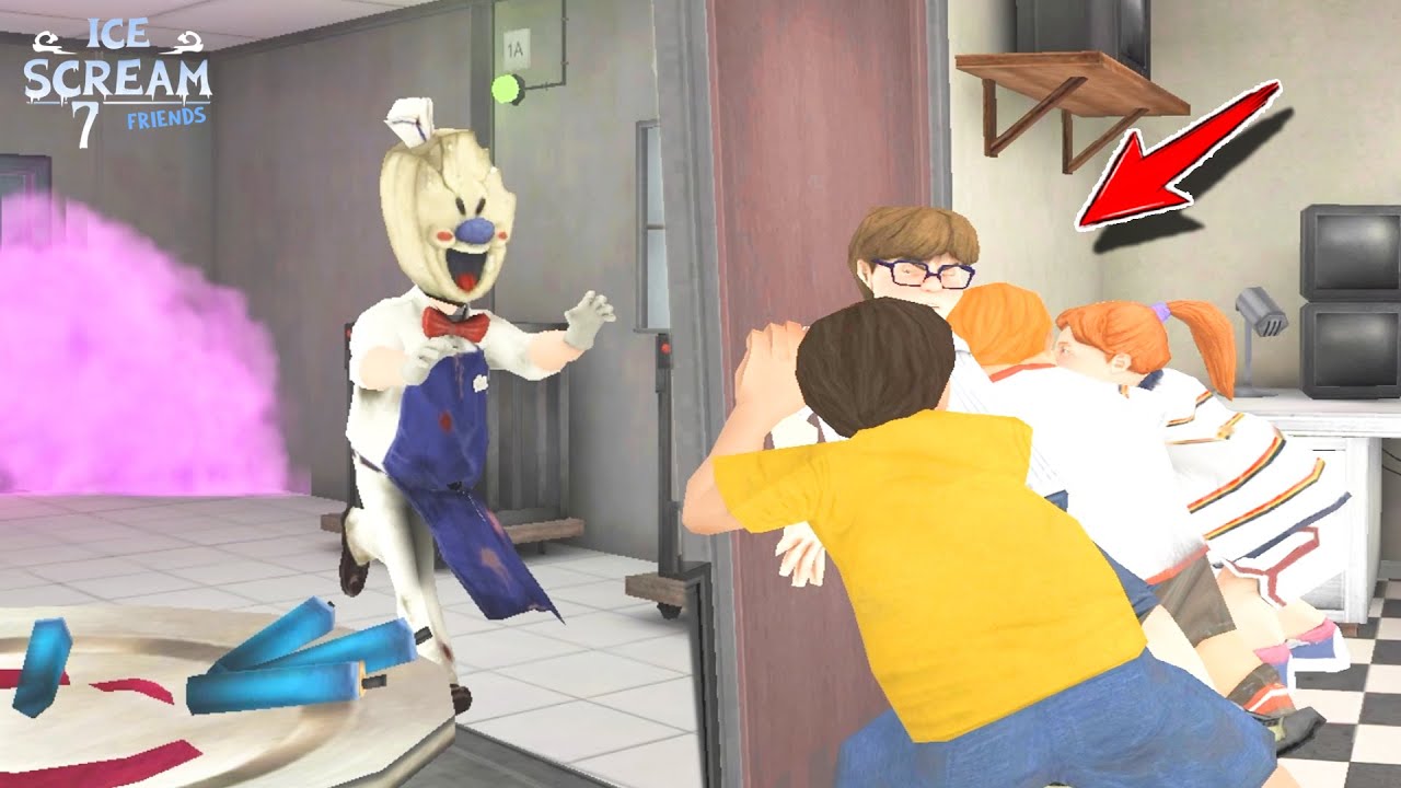 🥶 ICE SCREAM 7 GELDİ KIZI KURTARIYORUZ 🥶