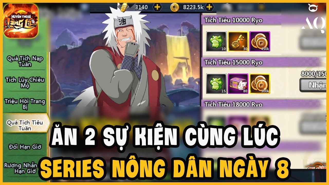 Huyền Thoại Làng Lá - Series Nông Dân Ngày Thứ 8 - Ăn 2 Sự Kiện Cùng Lúc