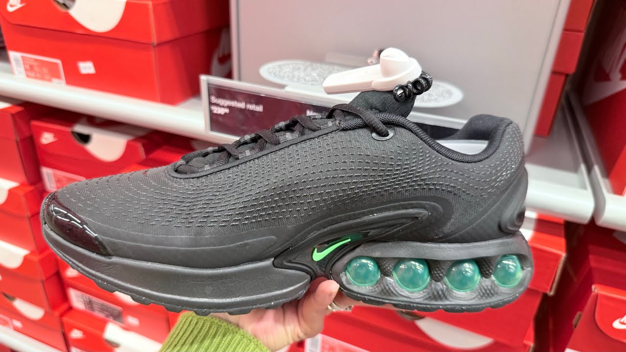 Nike Air Max Dn Black Green Strike мужские
