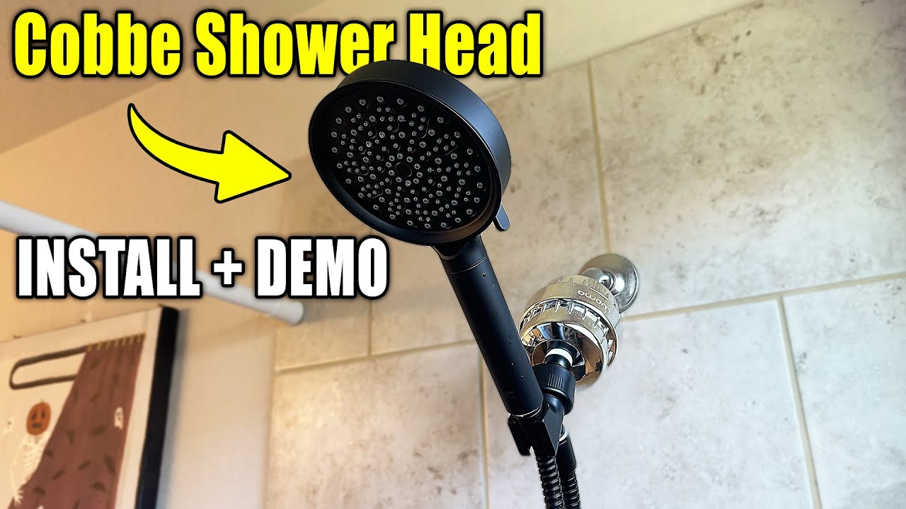 Cobbe Shower Head Install & Demo!