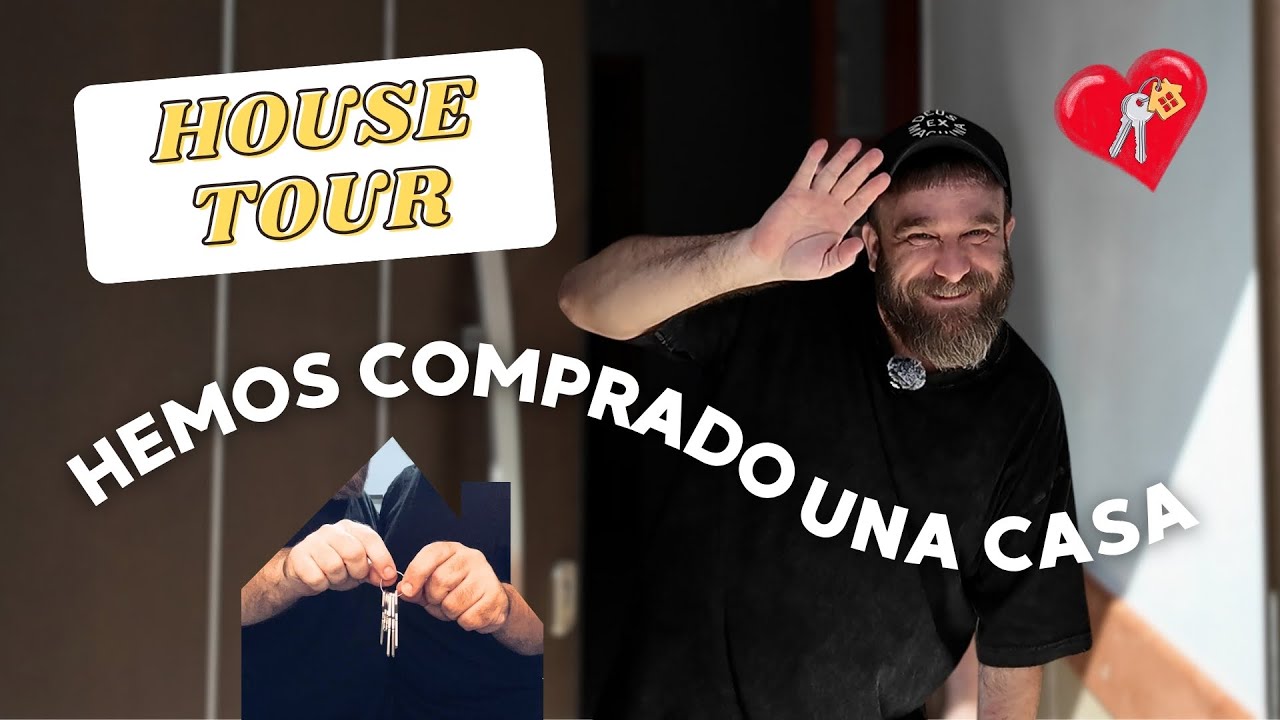 ¡NOS HEMOS COMPRADO UNA CASA! 🏡💵 House Tour el PRIMER DÍA