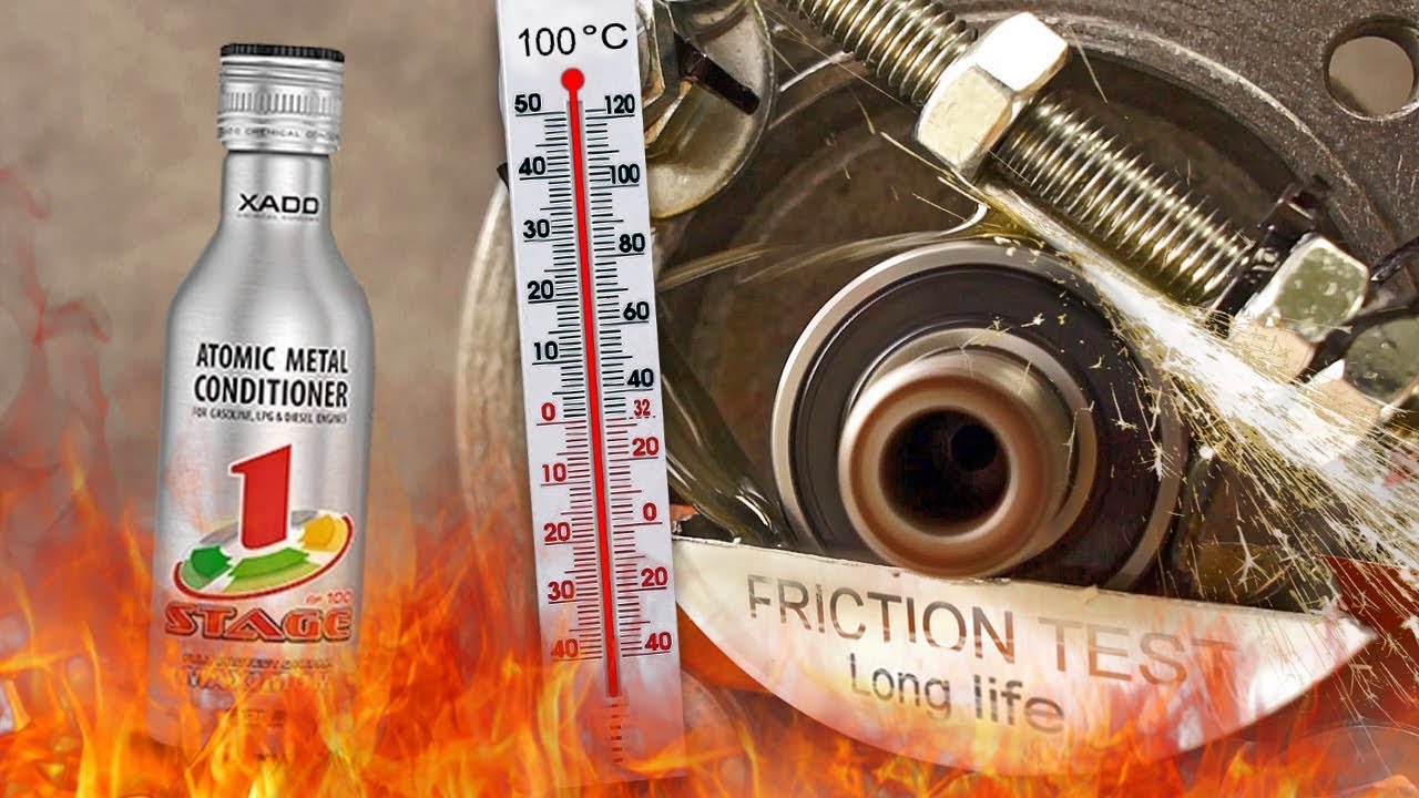 Xado 1 Stage Maximum Нефтяные добавки Анализ Испытание на трение 100 ° C
