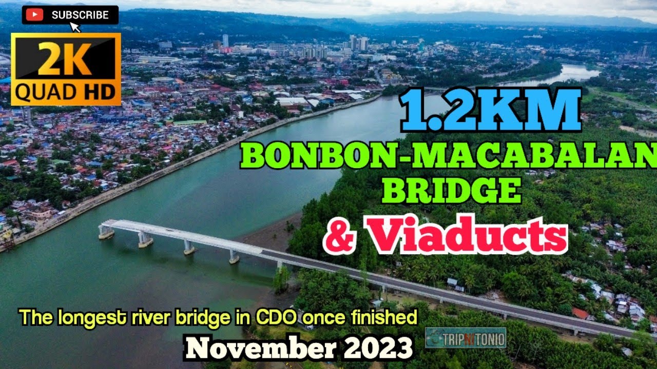1.2KM BONBON-MACABALAN BRIDGE & VIADUCTS |Macabalan & Bonbon Segment | Project update as of Nov 2023