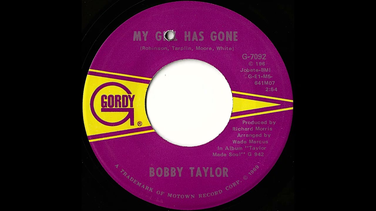 Bobby Taylor- My Girl Has Gone