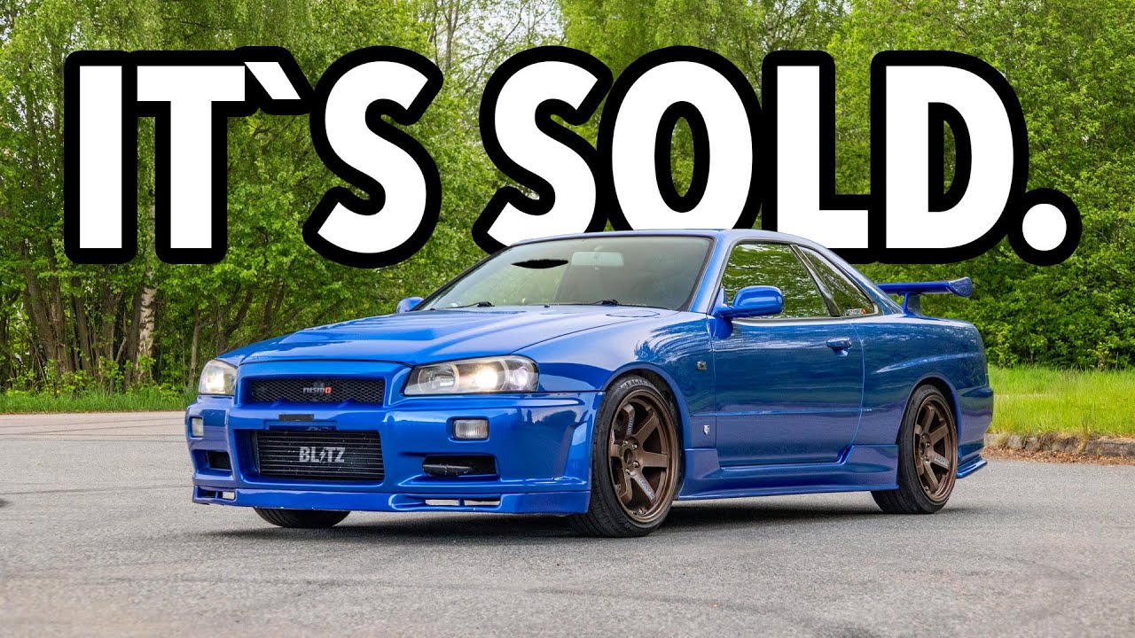 Det er Slutt ! Siste Tur med min Skyline R34.