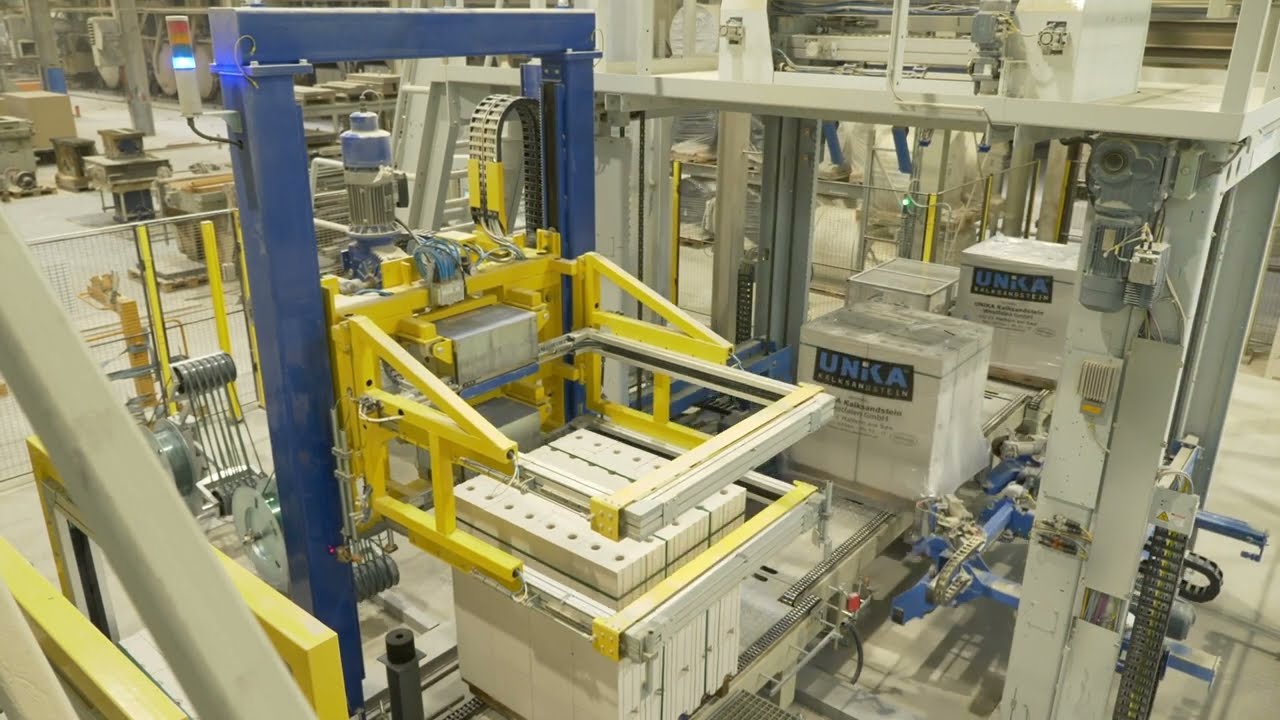 Complete Packing Line for Sand Lime Brick Production – Calsitec by Aircrete
