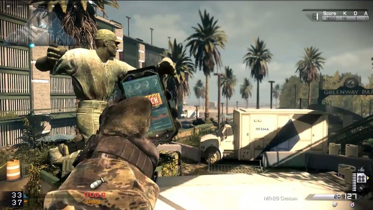 Call of Duty: Ghosts K.E.M Gameplay (COD Ghosts M.O.A.B) by Whiteboy7thst