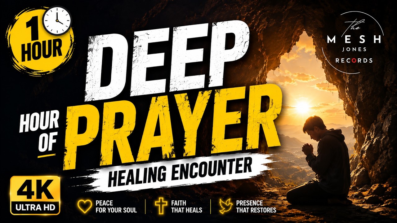 Deep Midnight Intercession Beat | 1 Hour Calm Music for Spiritual Focus | Heavenly Presence.