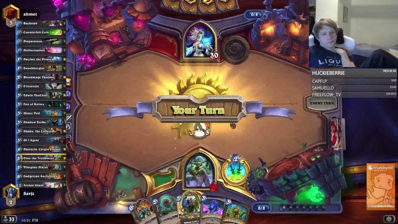 Savjz - Arcane Giant Rogue vs Mage -ohhnooo