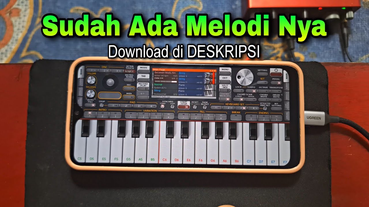 MUDAH SUDAH ADA MELODY • Cara Pasang Style Semi di ORG 2024