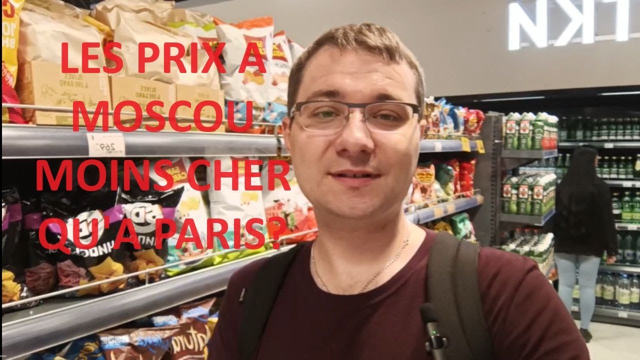 Les prix de l'alimentaire a Moscou moins chers qu'a Paris?