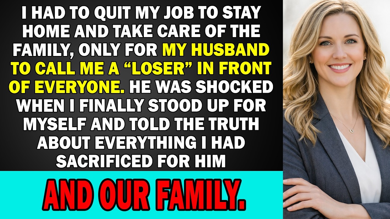I Had To Quit My Job To Stay Home And Take Care Of The Family, But He Called Me A &ldquo;Loser.&rdquo;