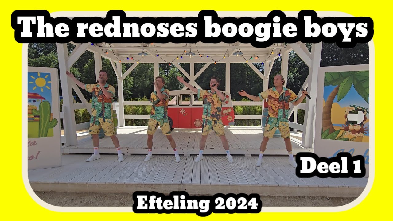 The Rednoses boogie boys [Efteling 2024]