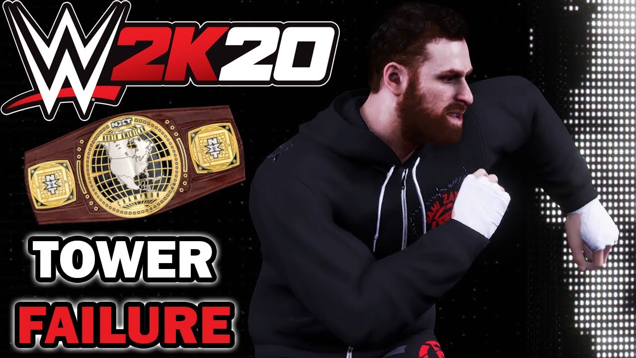Sami Zayn's North American Title Failure | WWE 2K20 Towers