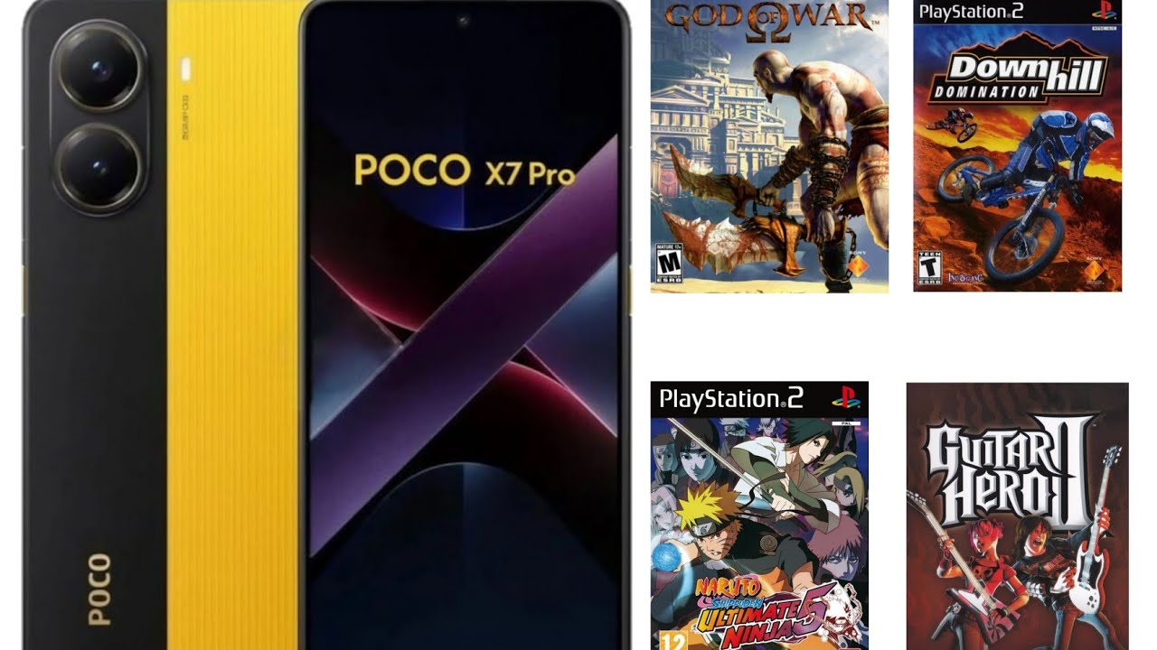 POCO X7 PRO TEST GAMES PS2(AETHERSX2)