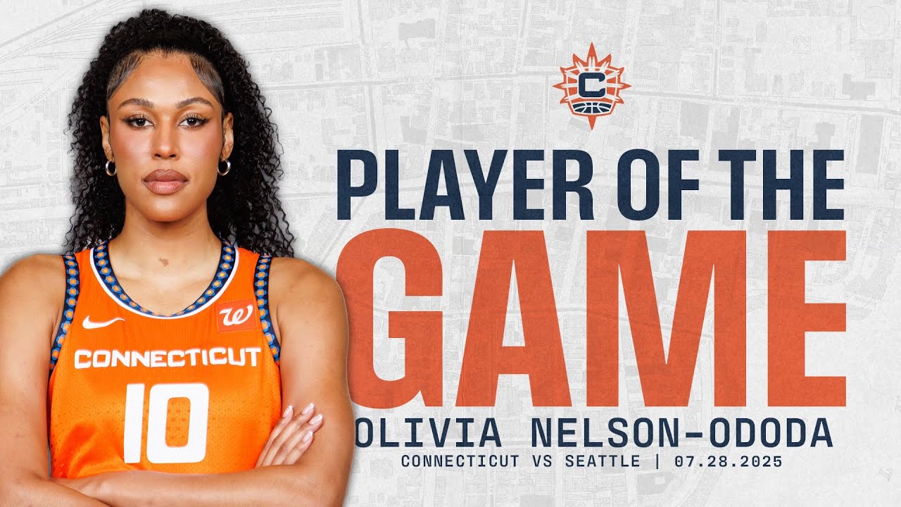Connecticut vs Seattle Player of the Game: Olivia Nelson-Ododa