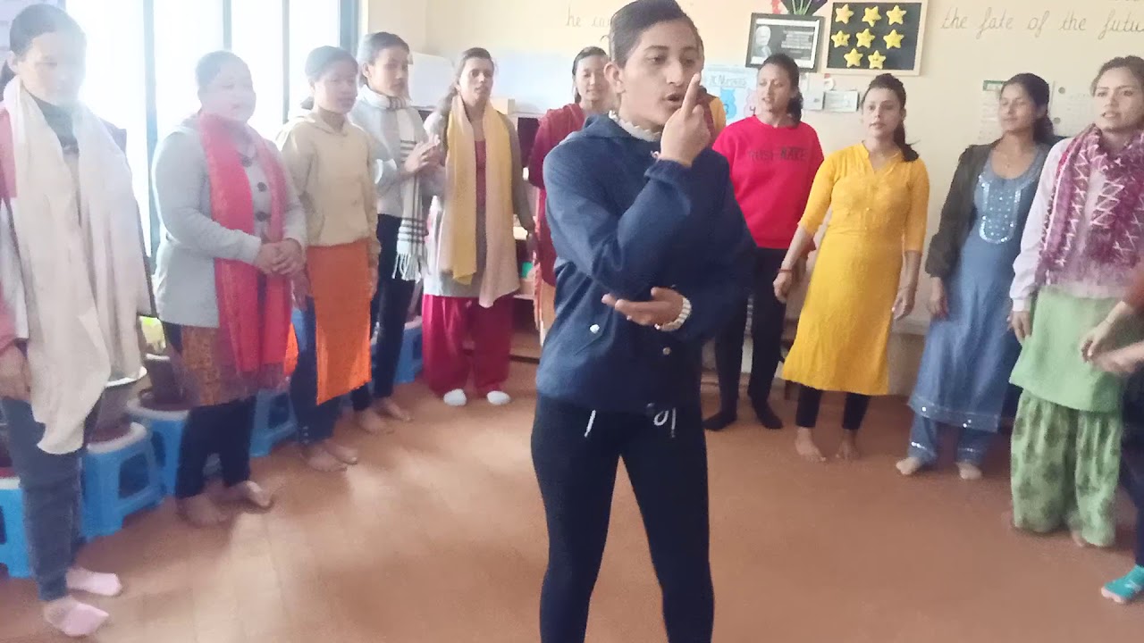 Hands by my side/Children Rhymes Song Kathmandu Montessori Training Center ☎️9808847488