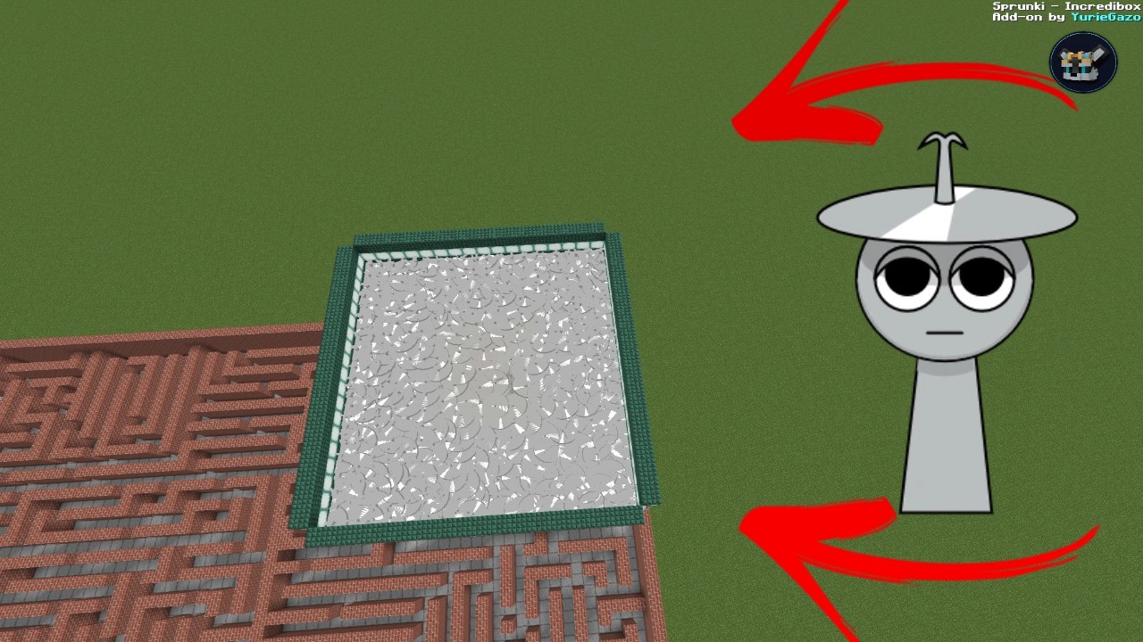 I BUILT A BIG CAGE FOR SPRUNKI AND THEN I BLEW THEM UP.