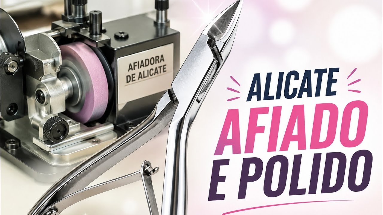 COMO DEIXAR UM ALICATE BEM AFIADO.
