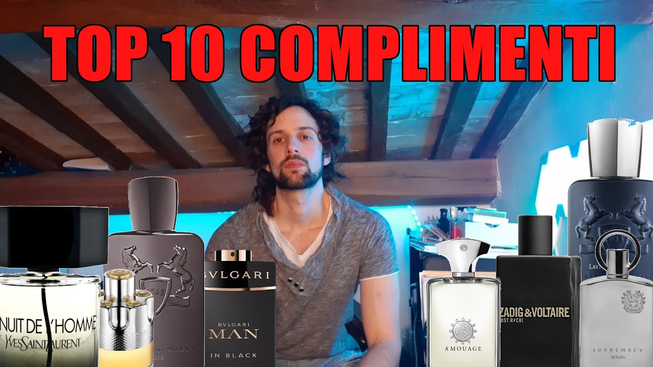 Top 10 Profumi Più Complimentati