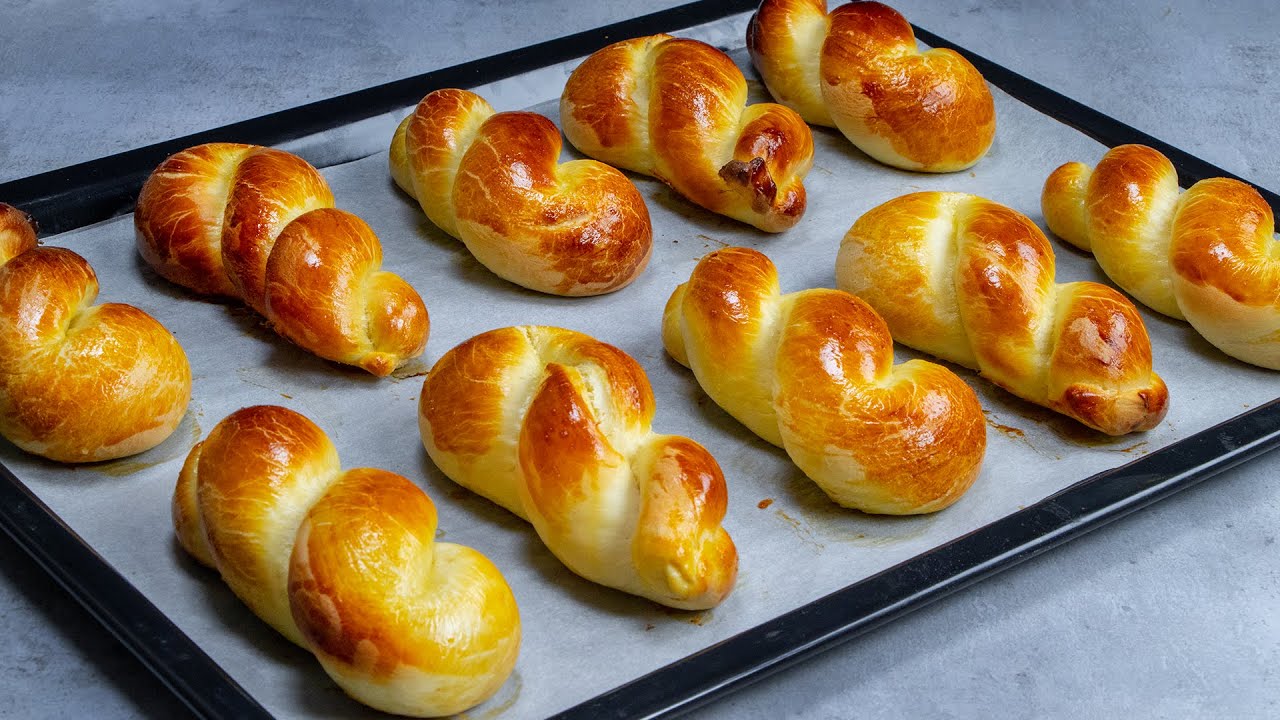 Vous ne pourrez pas arr&ecirc;ter de manger ces d&eacute;licieux petits pains. recette rapide