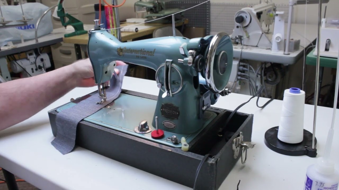 Goodwill Sewing Machine Testing Stitches.