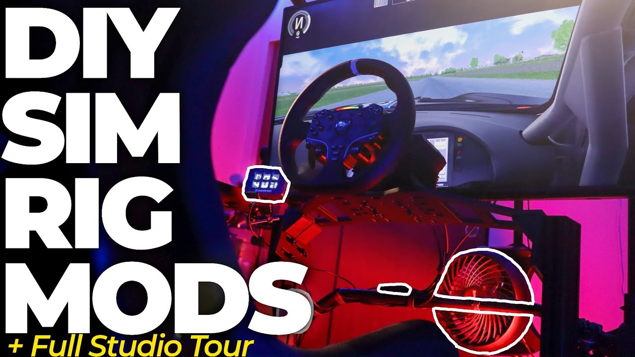 Out of Pocket Sim Rig Modifications | Full Sim Racing Setup and Studio Tour