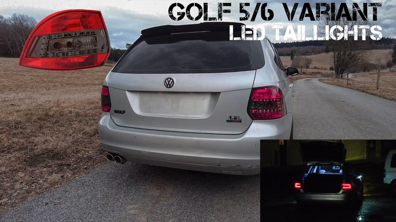 LED Taillights Golf 5/6 Variant SW